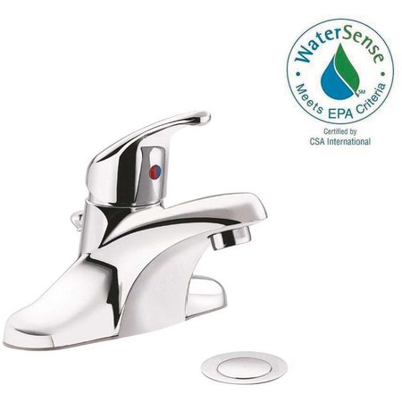 Cornerstone 4 in. Centerset Single-Handle Bathroom Faucet in Chrome -  CLEVELAND FAUCET GROUP, CA40710
